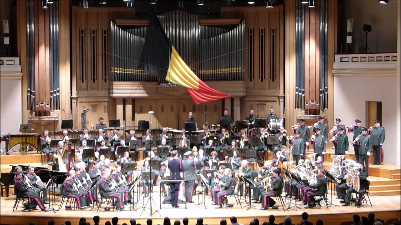 Royal Symphonic Band of the Belgian Guides - 4th Squadron March - Prevost