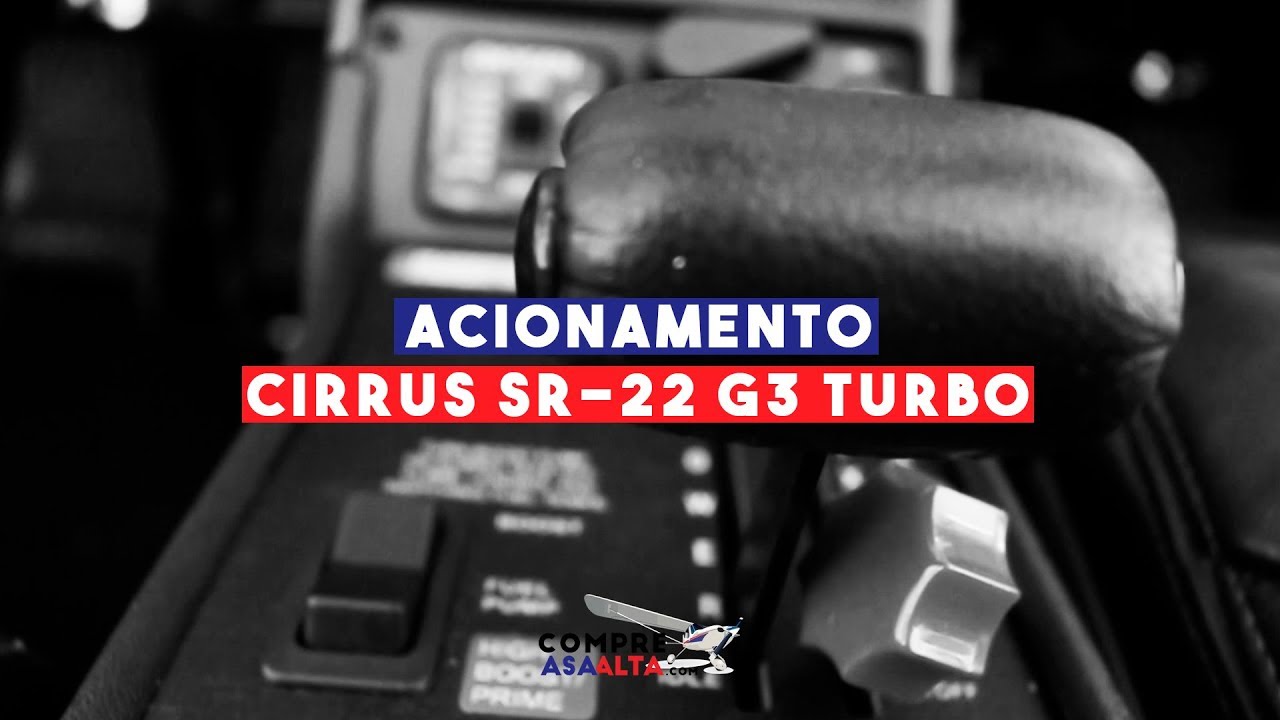 Cirrus SR-22 G3 Turbo - Acionamento do Motor