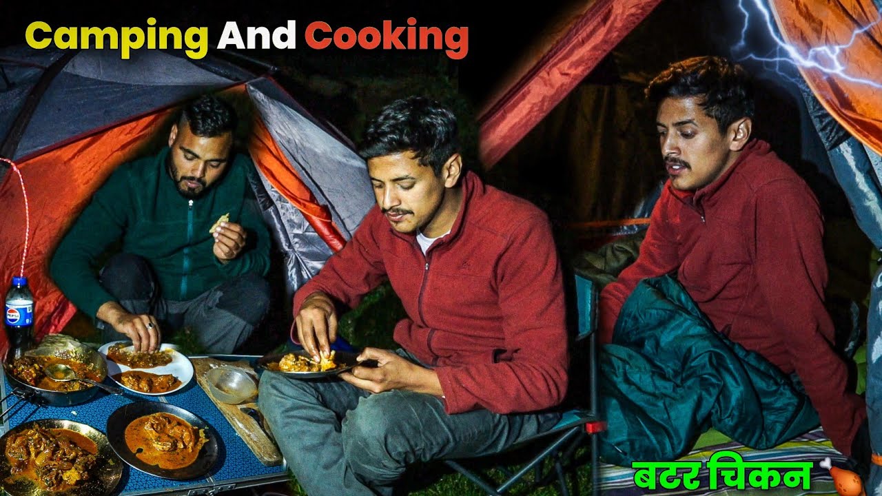 Night Camping In Jungle & cooking Delicious Food | Camping In India | Unknown Dreamer