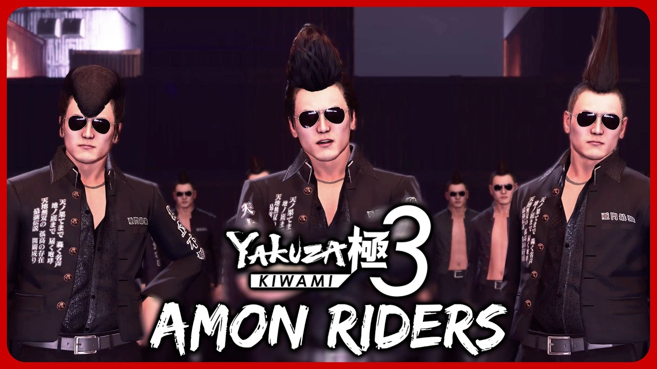 Amon Riders Boss Fight - Yakuza Kiwami 3