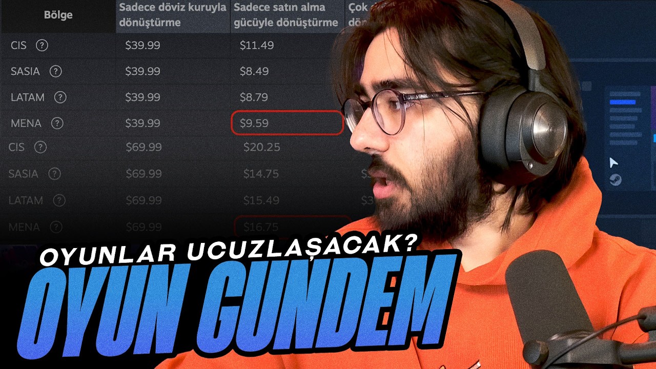 Videoyun - Artık Daha Ucuza Oyun Alabileceğiz? (Steam Oyun Fiyatlarını G&uuml;ncelliyor)