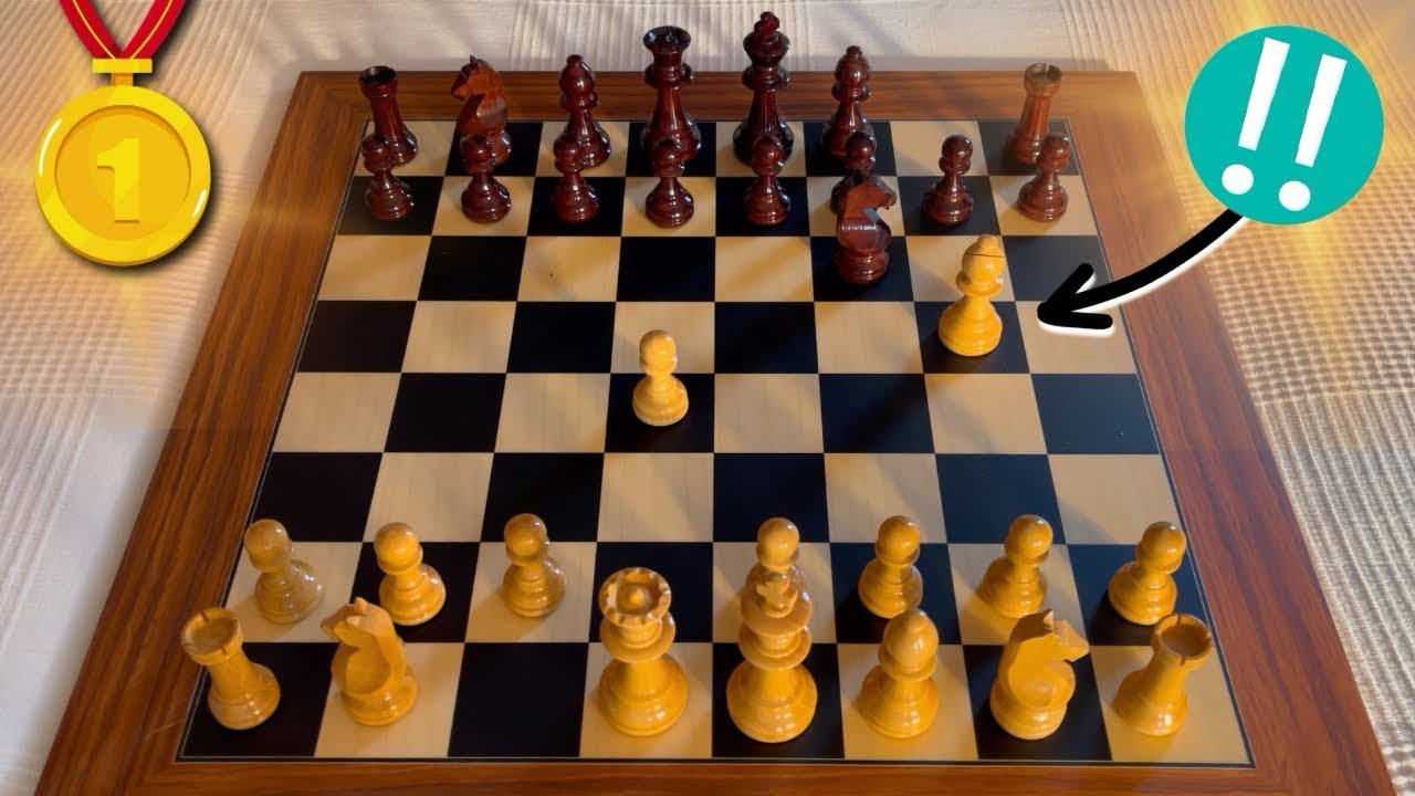 El MEJOR ATAQUE para GANAR en AJEDREZ🏆♟️ (Trompowsky)