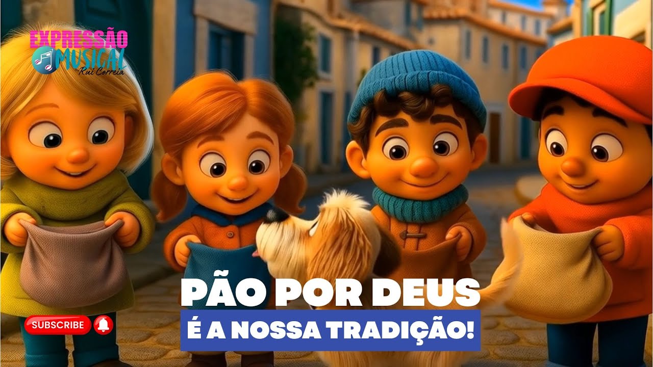 Pão por Deus, é a nossa tradição! ♫ Prof. Rui Correia ♫ Expressão Musical