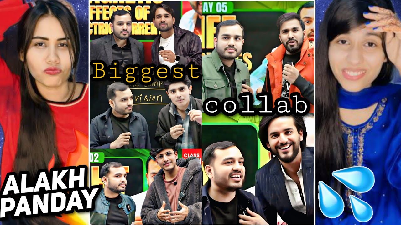 Alakh Panday x Indian YouTubers Reaction 🔥l Mr Indian Hacker👽 x Total Gaming👀l Techno Gamer l Triggu