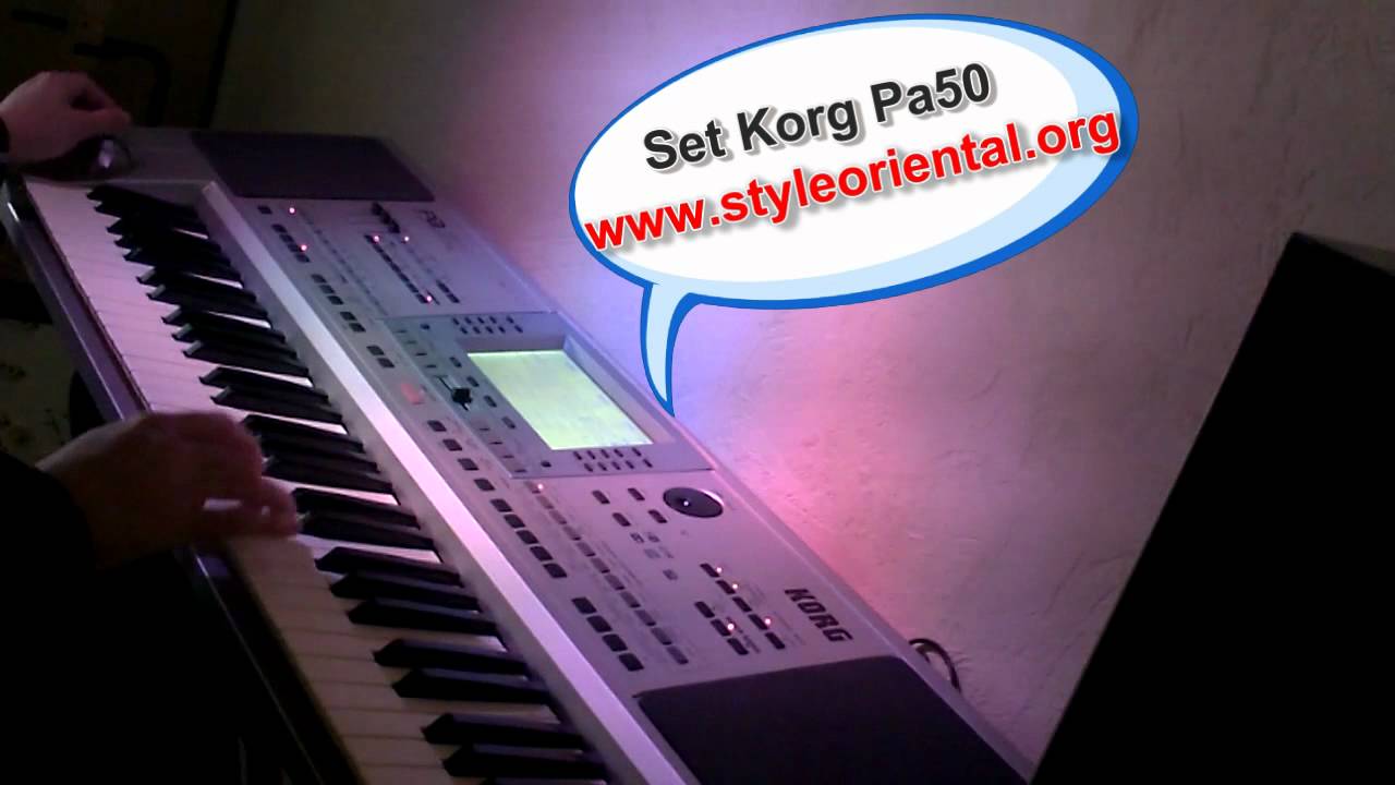 Rythme Chaabi pour Korg Pa50 (www.styleoriental.org)