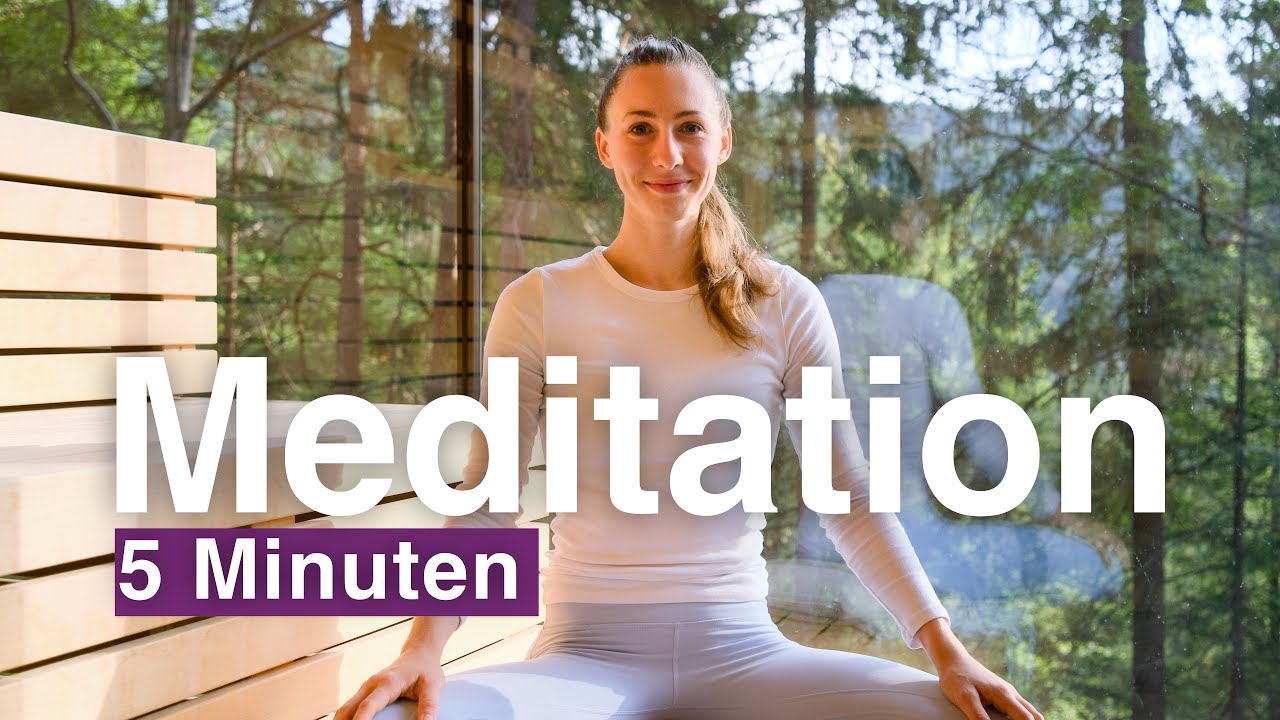 Geführte Meditation 5 Minuten | Meditation für Anfänger | mehr Fokus, Ruhe & Entspannung