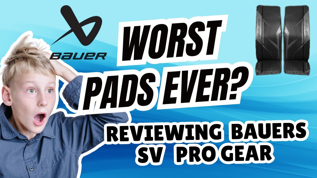 BAUER SV PRO Review - Worst Pads Ever?