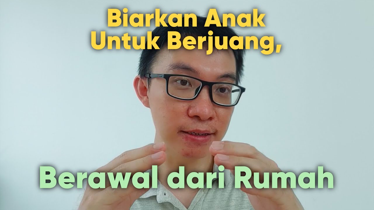 Biarkan Anak Untuk Berjuang, Berawal dari Rumah | Tanam Benih Parenting