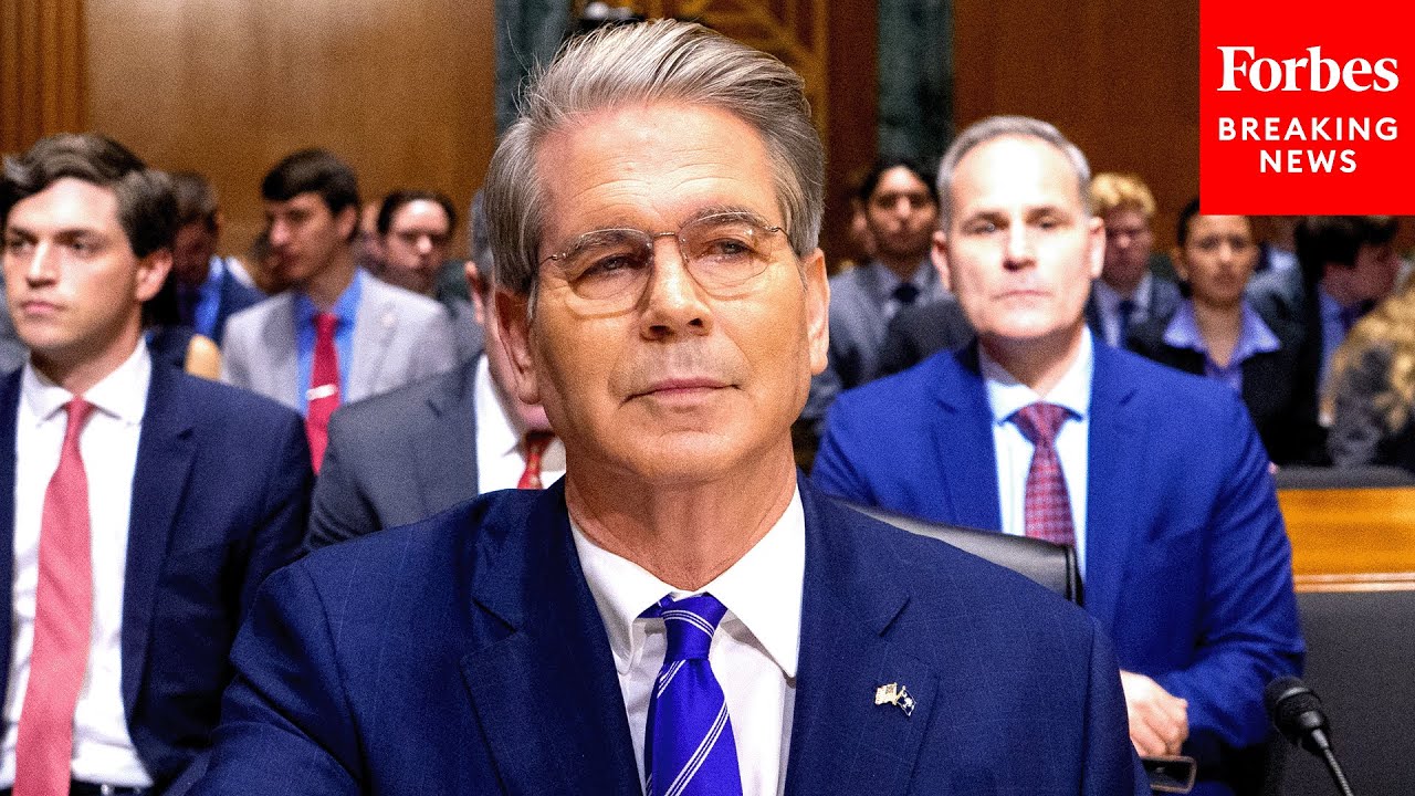 JUST IN: Sec. Scott Bessent Testifies On Trump's Budget And Tariffs Before Senate Finance Committee