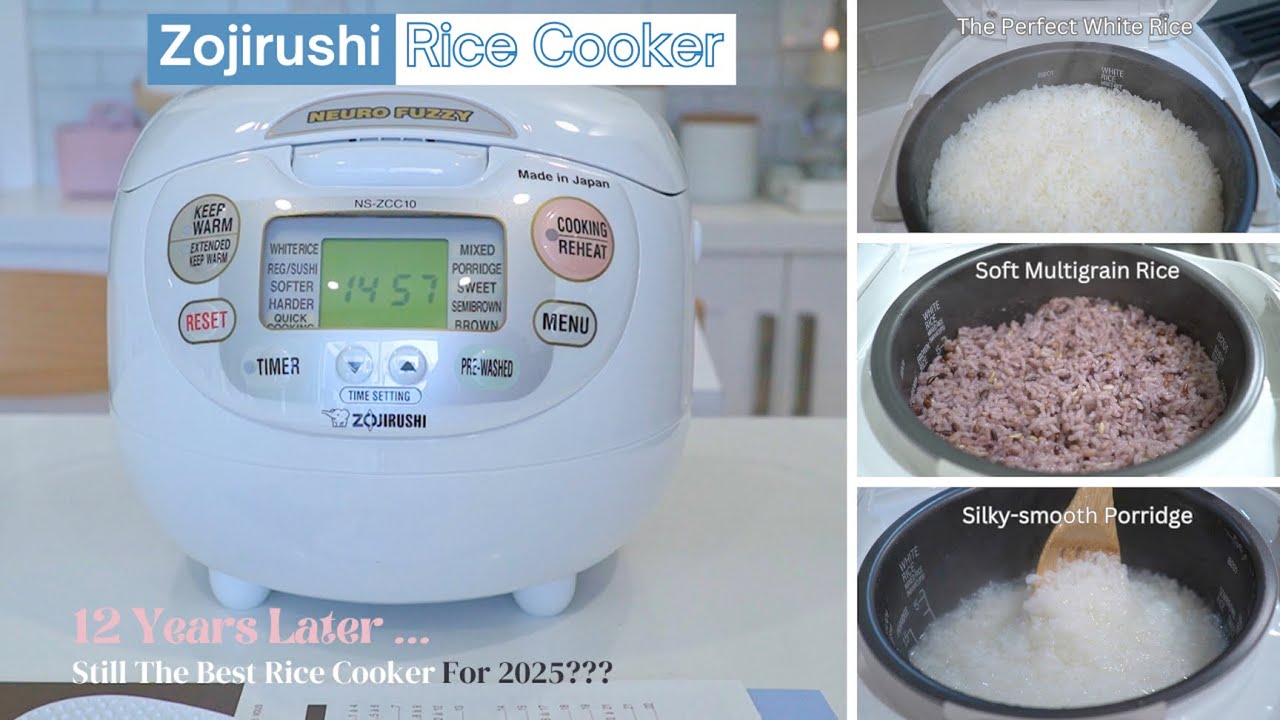 Zojirushi Rice Cooker: How to Cook Perfect Rice 🍚, Porridge & Multigrain Every Time!
