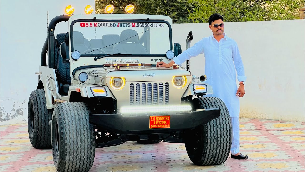 New Modified Jeep Ready For New Colour Going To Madhya Pradesh #jeep #jeeplife #viral