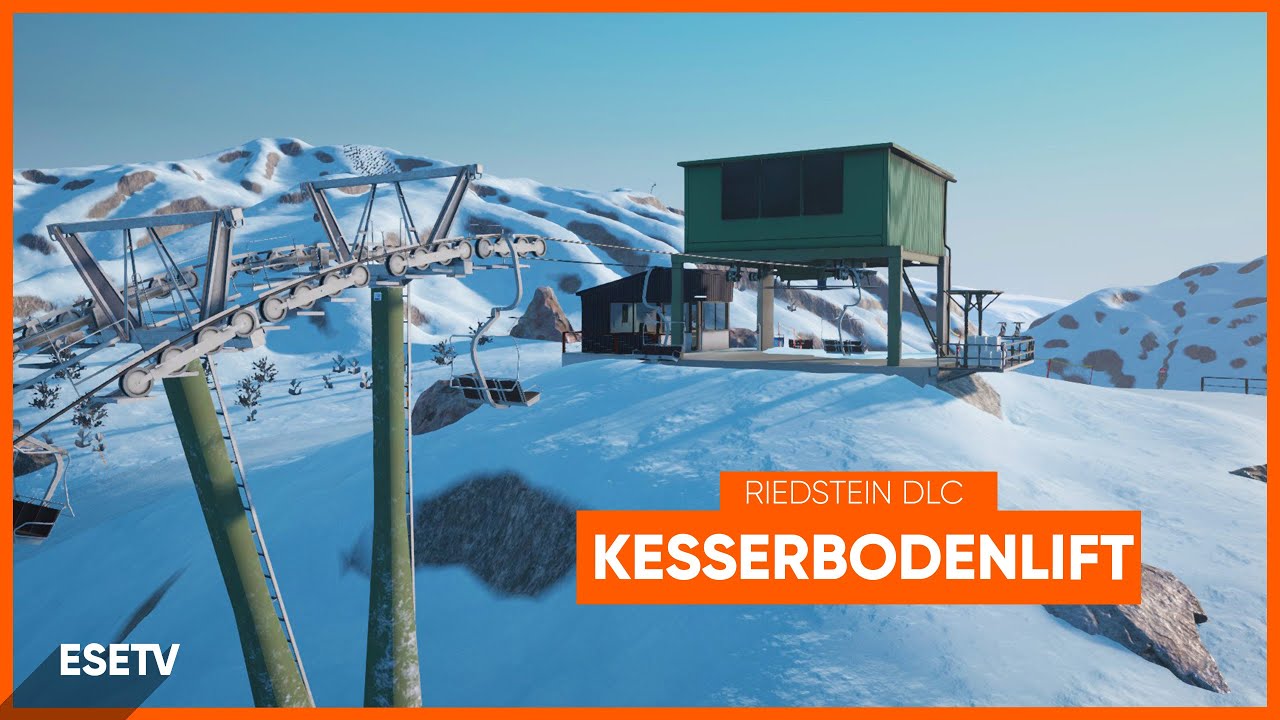KESSERBODENLIFT | Winter Resort Simulator Riedstein DLC gameplay