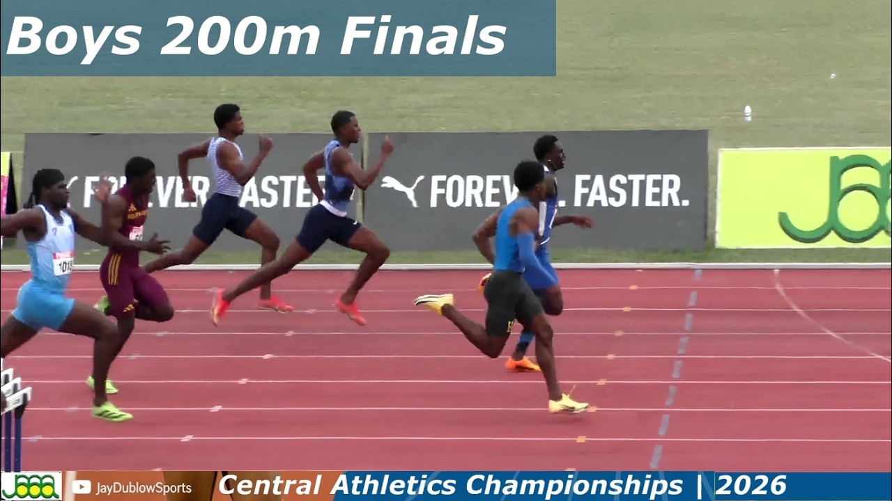 NEW RECORD! Edwin Allen’s Kalel Archibald Smashes 200m Record! | Galimore Wins Class 1