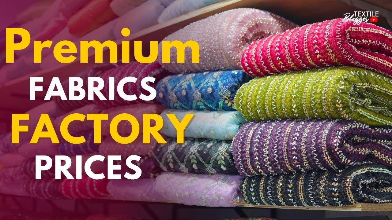 New Latest Designer Imported Fabrics | Boutique Fabrics wholesaler At Surat | Wholesale Market