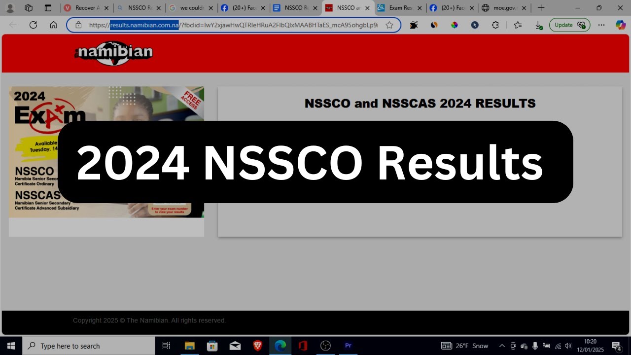 How to check NSSCO Results 2024/2025 (Grade 11)