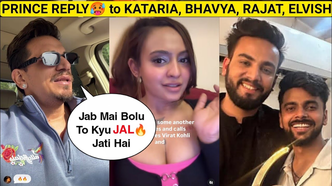 Prince Narula REPLY 🔥 To Love Kataria, Elvish Yadav, Bhavya, Rajat Dalal | Kataria Vs Prince F!ght