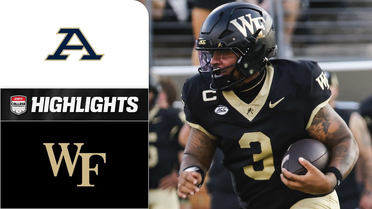 Akron Zips vs. Wake Forest Demon Deacons | Full Game Highlights | ESPN College Football