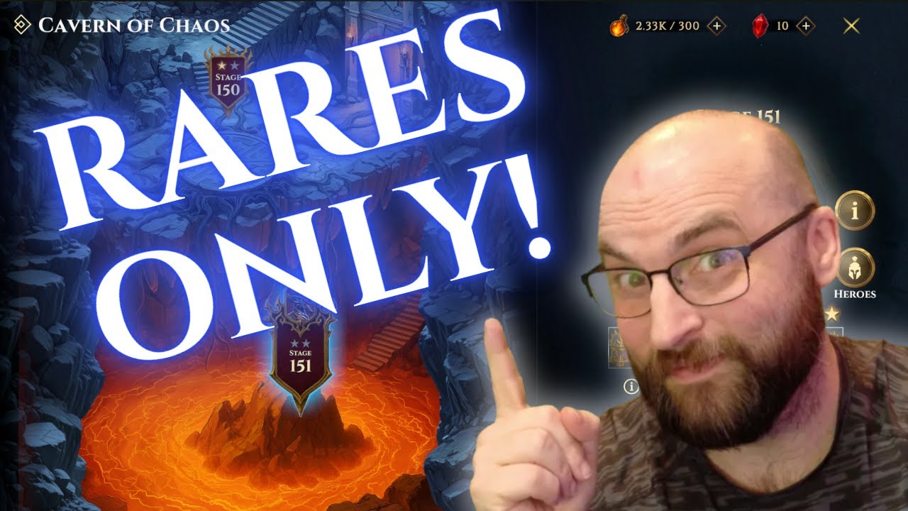 How I Beat the GODFORGE ALPHA with RARES ONLY!