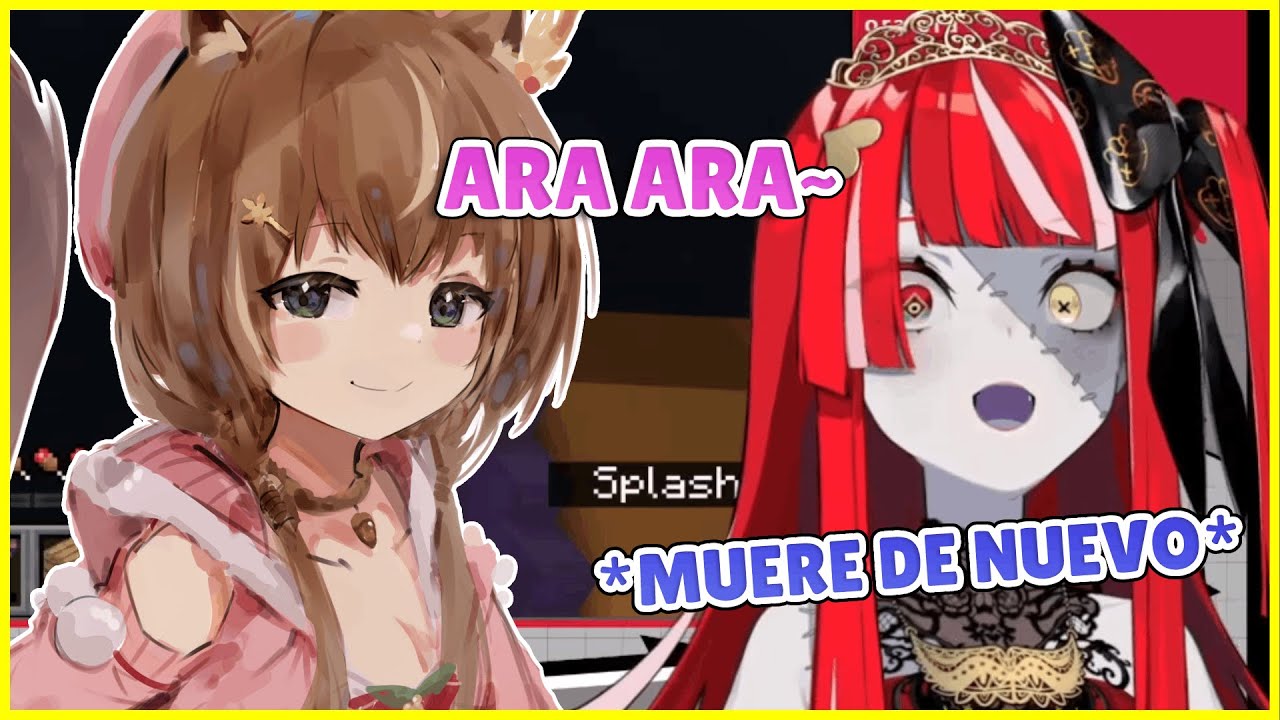 Ollie asciende al paraíso con el Ara Ara de Risu 【HOLOLIVE ESPAÑOL】