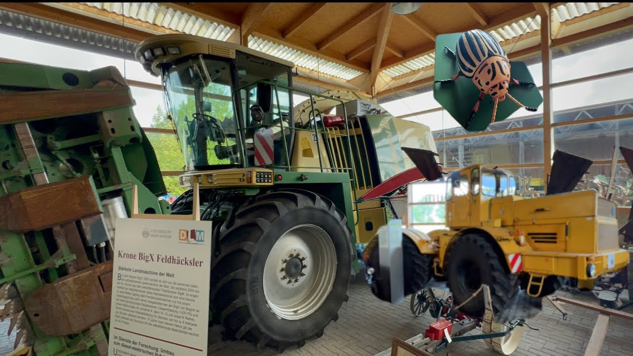 WIR WAREN IM DEUTSCHEN LANDMASCHINENMUSEUM IN HOHENHEIM 🚜