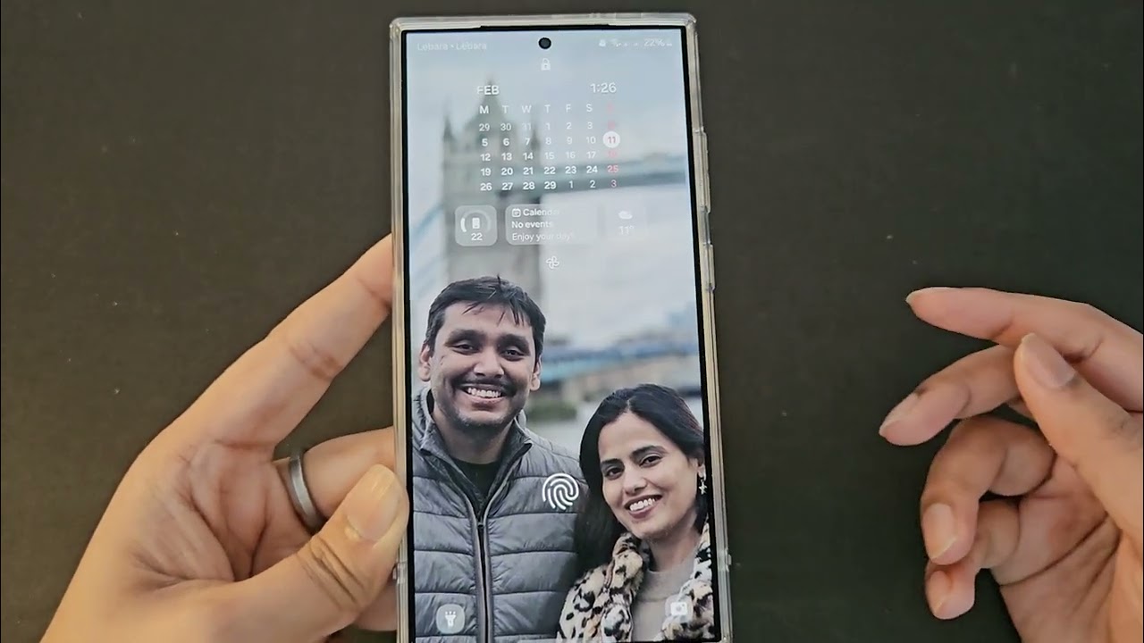 Samsung Galaxy S24 Ultra:Tips and tricks(Wallpaper setting, Always on display and ambient wallpaper)