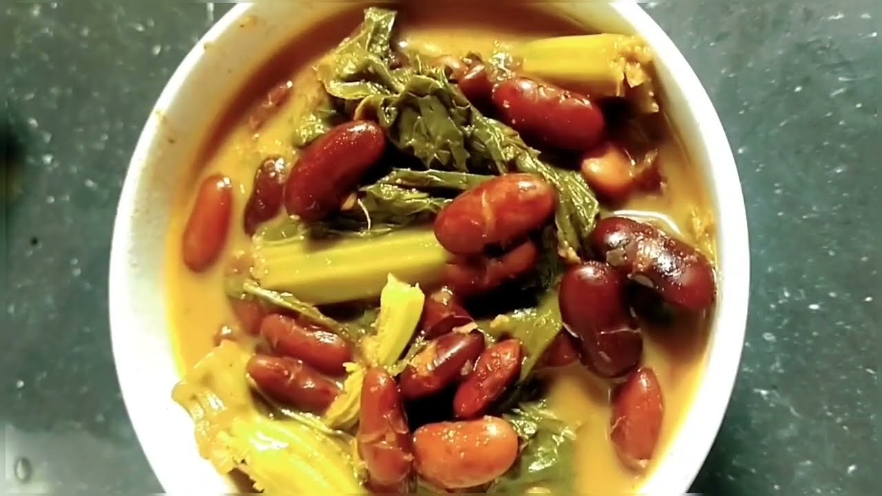 Rajma Seeds Sabzi with Mustard Leaves 🌿 | Lai Saag ki Desi Recipe | Village Style Dish and Taste