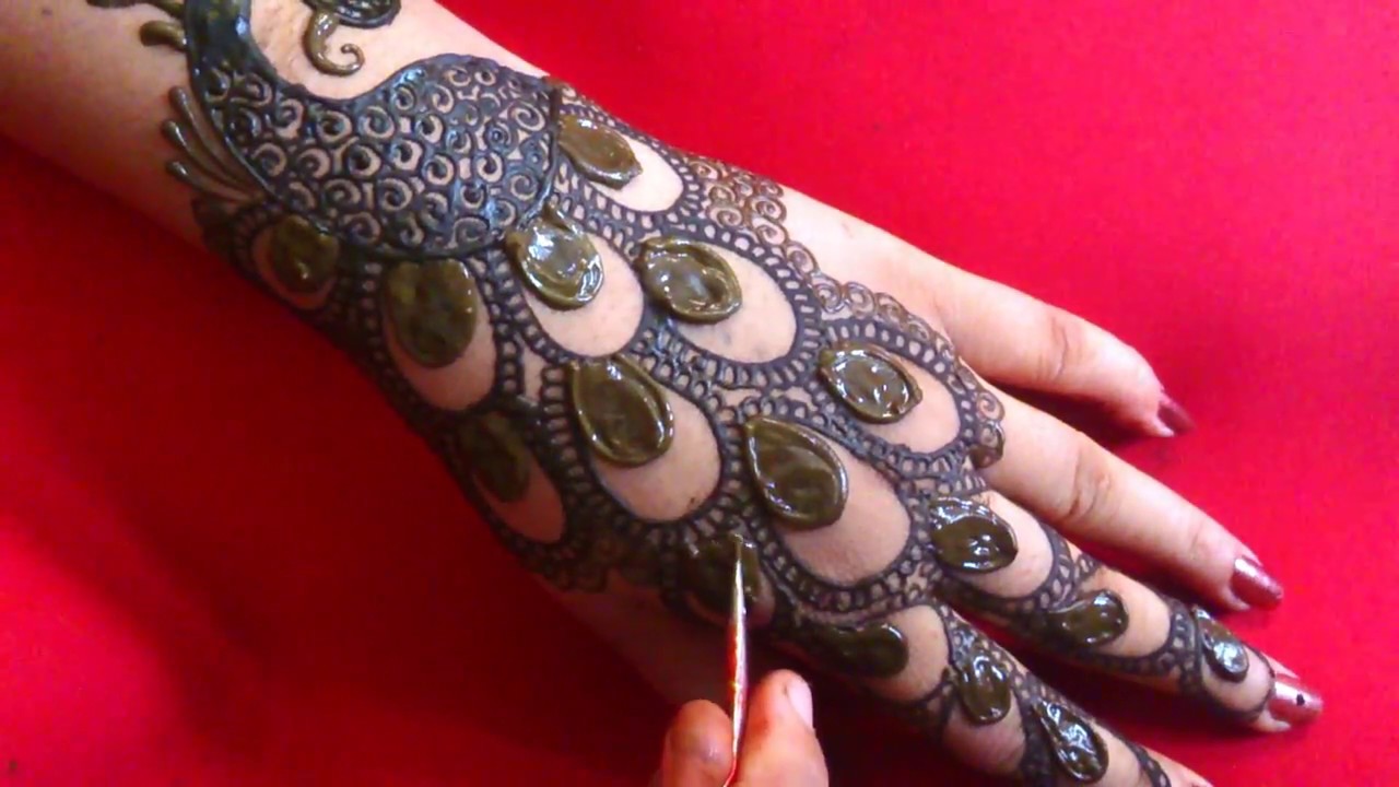 Stylish Peacock Mehandi | Rakshabandhan Special Mehandi Design