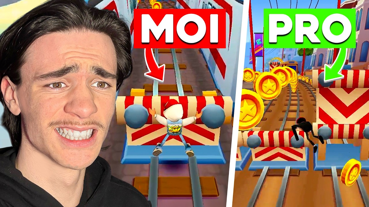 J'ai DÉFIÉ un PRO de Subway Surfers pour tenter de le BATTRE !