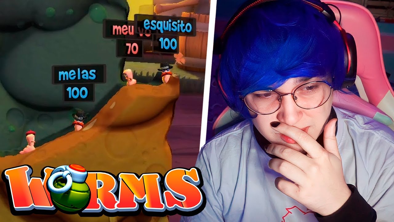 SCOTTONAUTA JOGANDO WORMS (ft. Tiba, Umild e Bilaw)