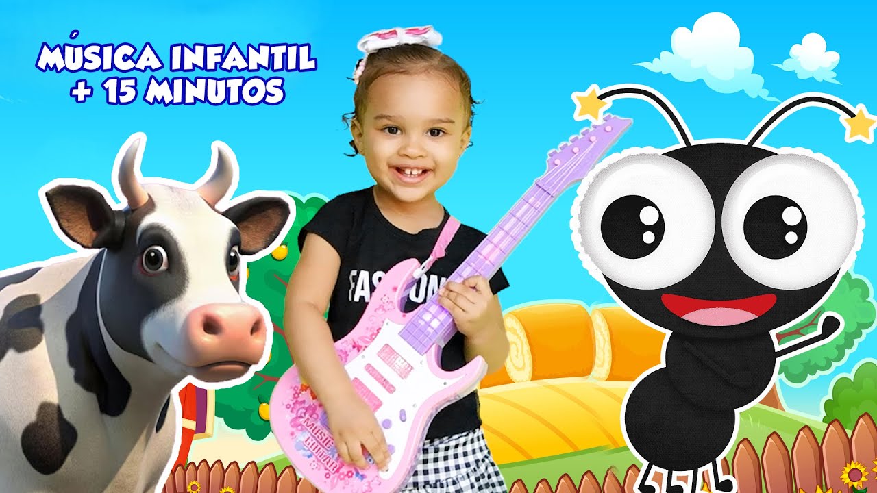 MÚSICA INFANTIL seu lobato tinha um sitio Fui ao mercado - Formiguinha / Galinha pintadinha