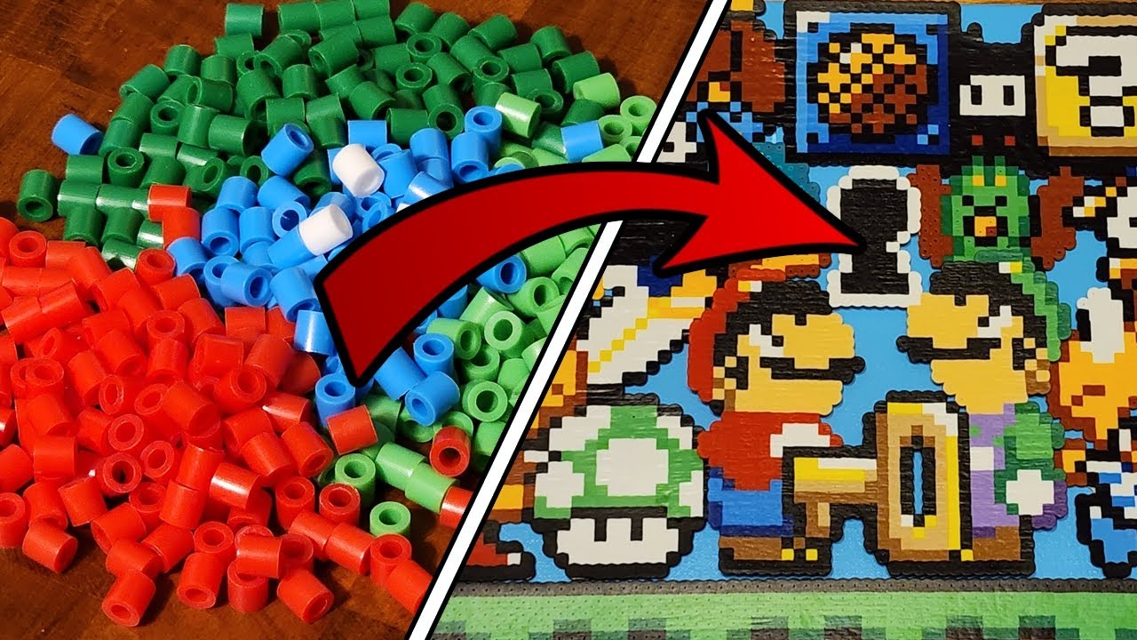 20+ Super Mario World Characters: The ULTIMATE Perler Bead Challenge!