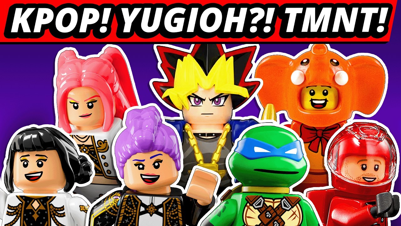 LEGO NEWS! LEGO Ryan Gosling?! 2027 K-Pop Demon Hunters! Yu-Gi-Oh! TMNT! Chappell Roan?!