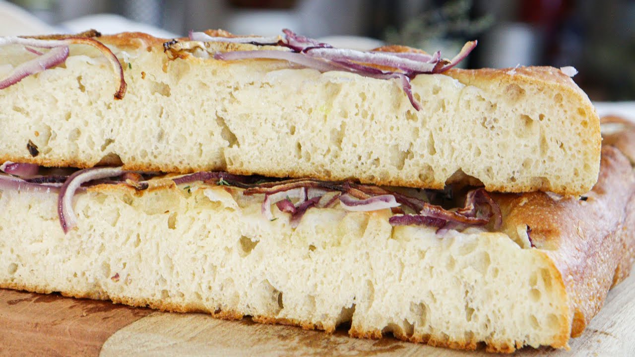 Focaccia el clásico Pan Italiano | Cómo hacer Focaccia - CUKit!