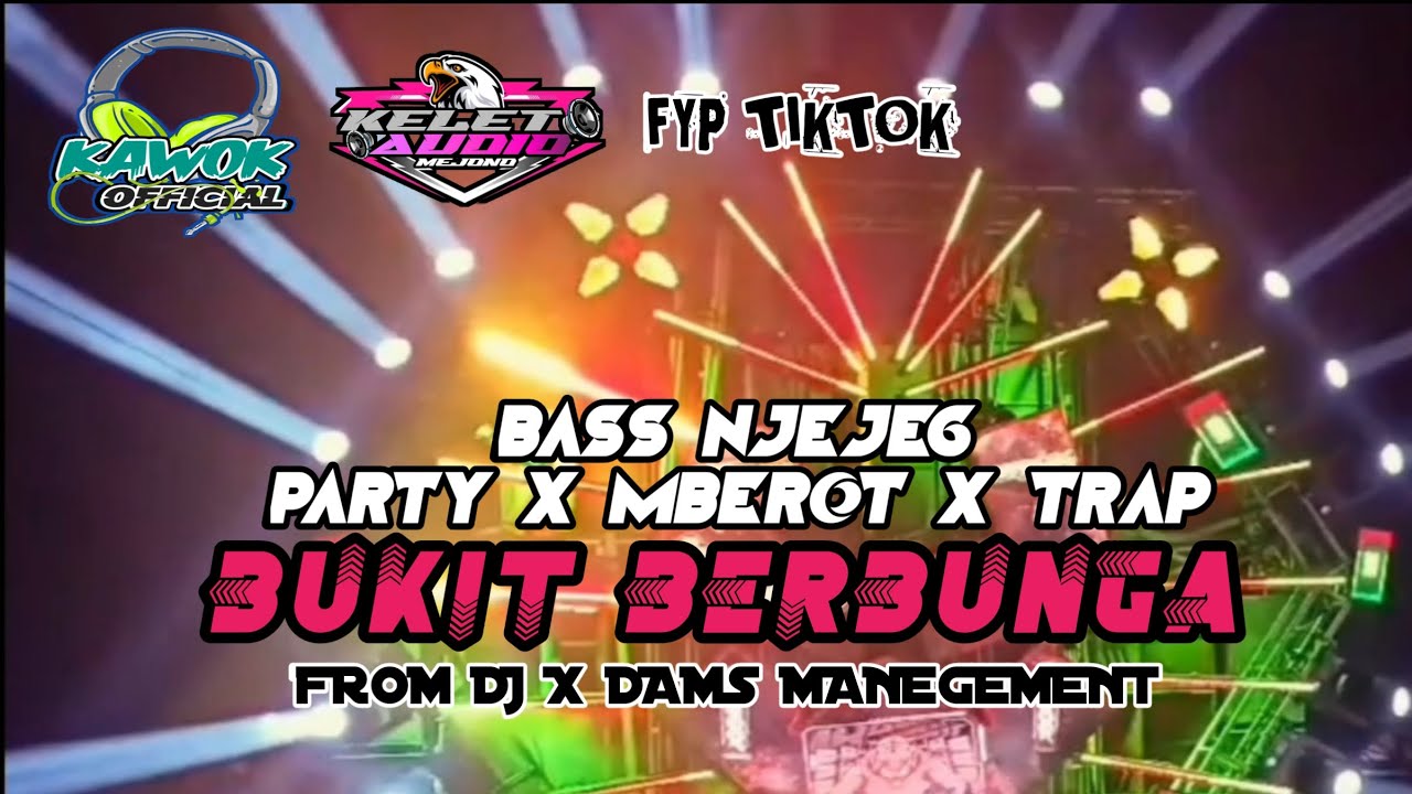 DJ BUKIT BERBUNGA‼️FYP TIKTOK PARTY X MBEROT X TRAP BAS NJEJEG GLERR❕FROM DJ X DAMS MANEGEMENT