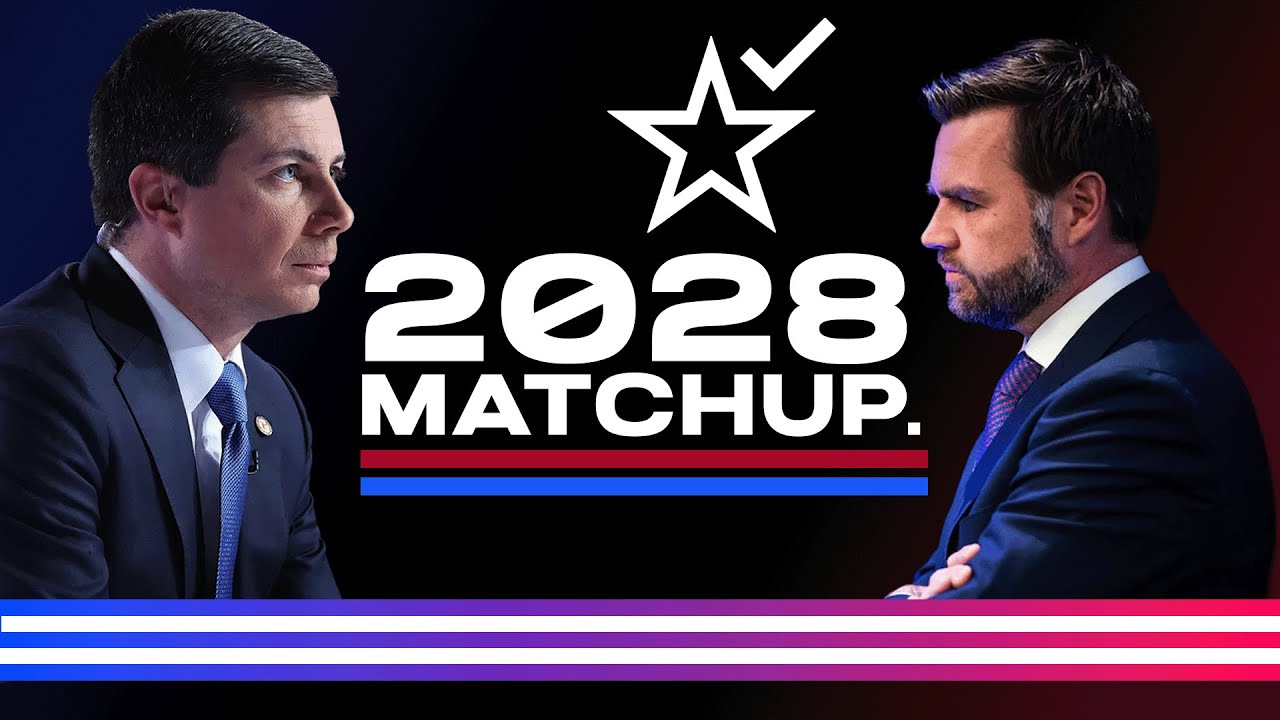 2028 Election Prediction | Pete Buttigieg vs. JD Vance