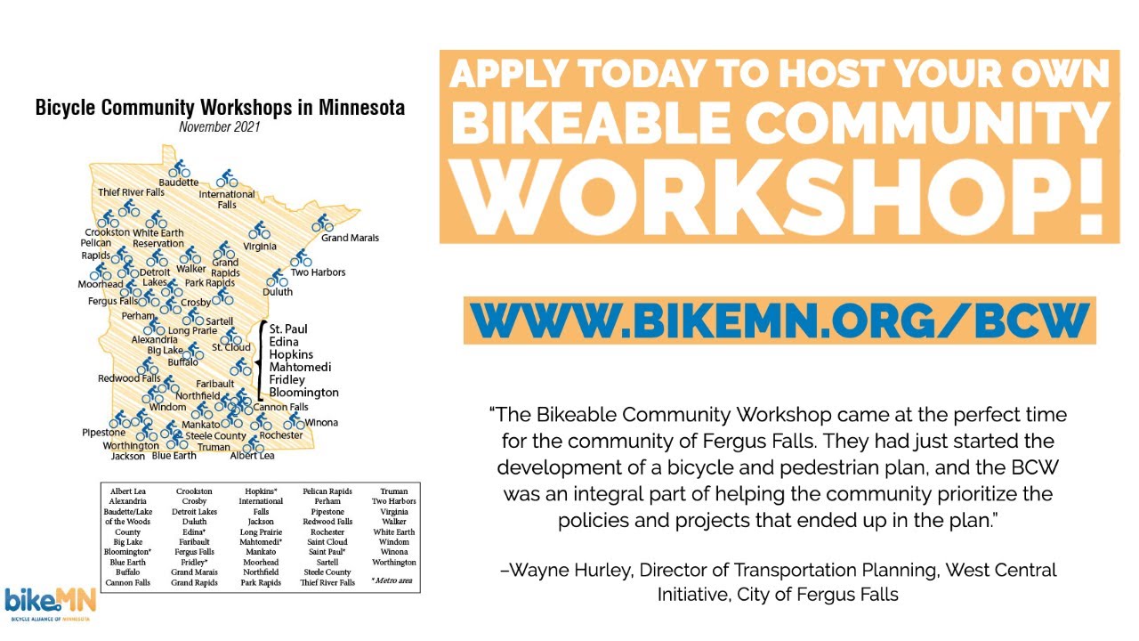 A Quick Guide for Bikeable Community Workshops in 2022