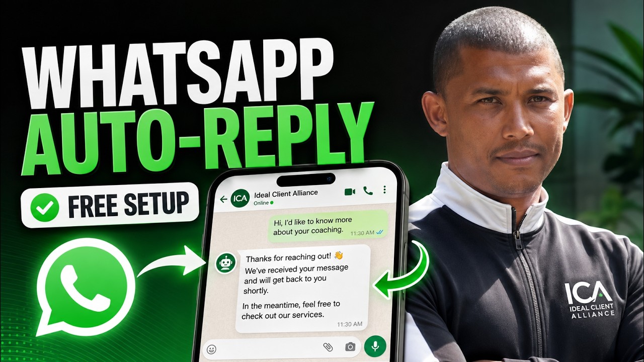 How to Set Up WhatsApp Auto reply Messages (Step By Step)
