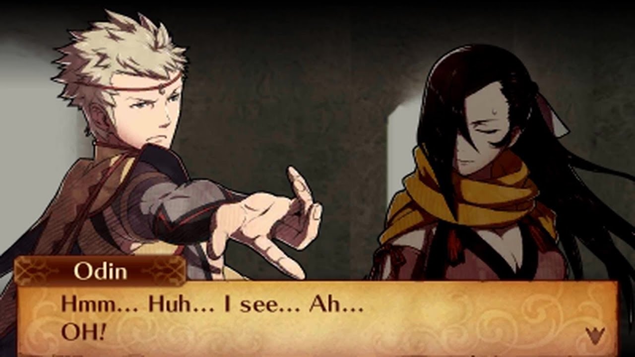 Fire Emblem Fates: Revelation - Kagero & Odin Support Conversations