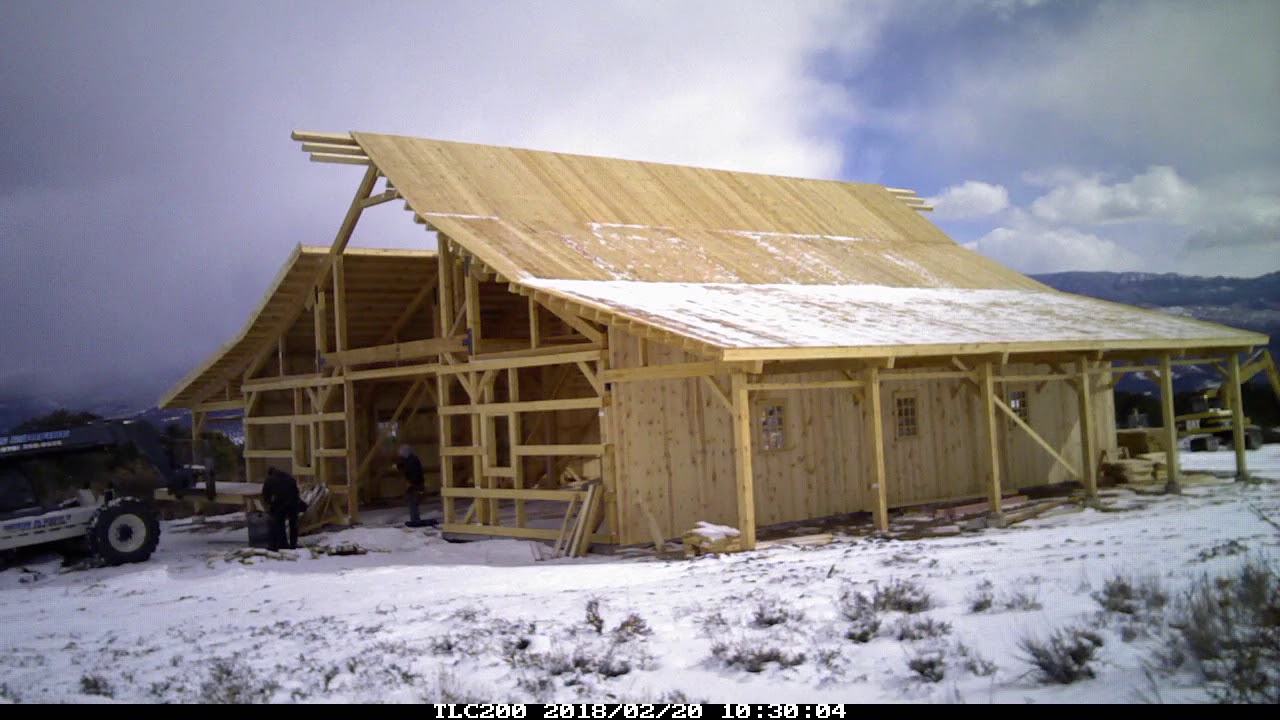 Sand Creek Post & Beam Barn Raising