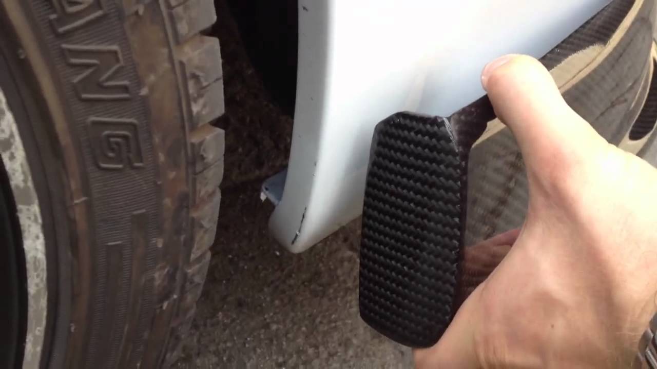 Mugen style civic carbon lip