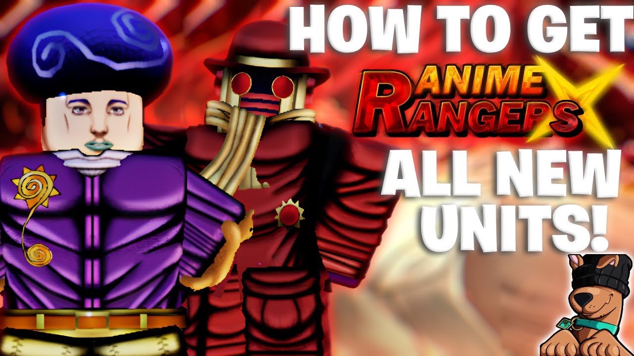 Как получить всех НОВЫХ юнитов JOJO в Anime Rangers X!