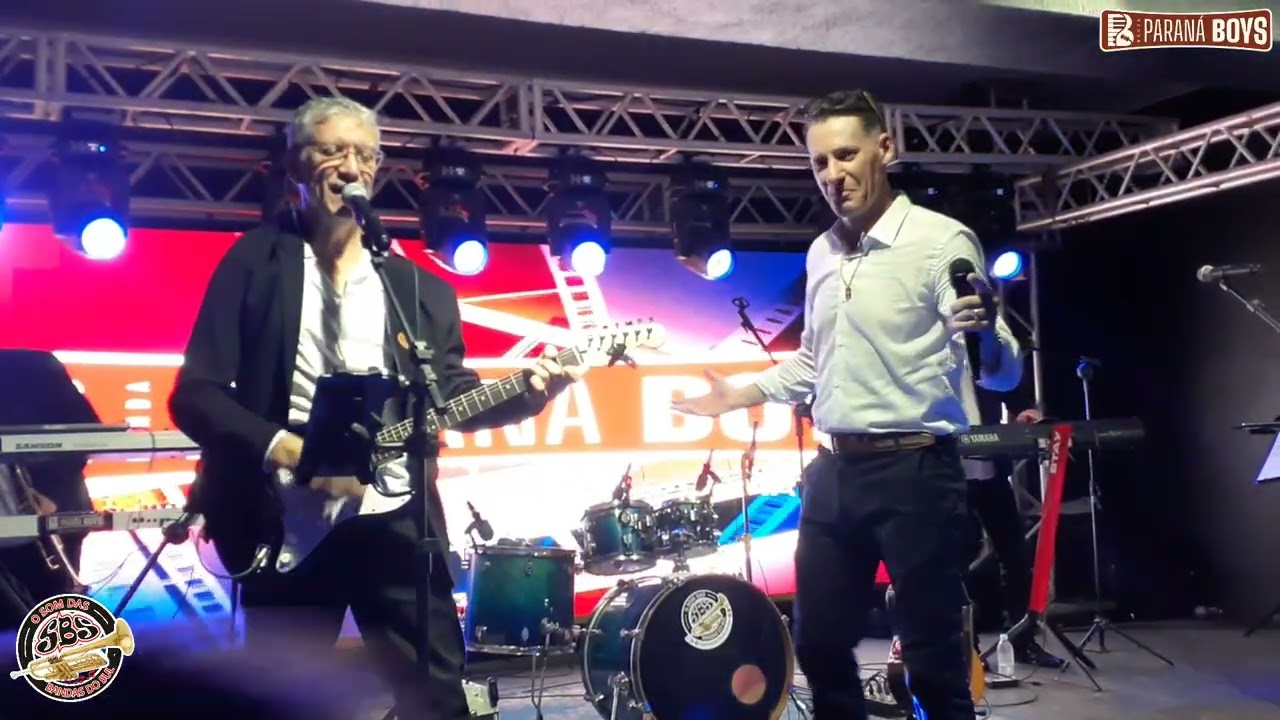 Transplante de coração/Chorei de saudade/Se quiser chorar, pode chorar-Banda Paraná Boys - 22-08-25