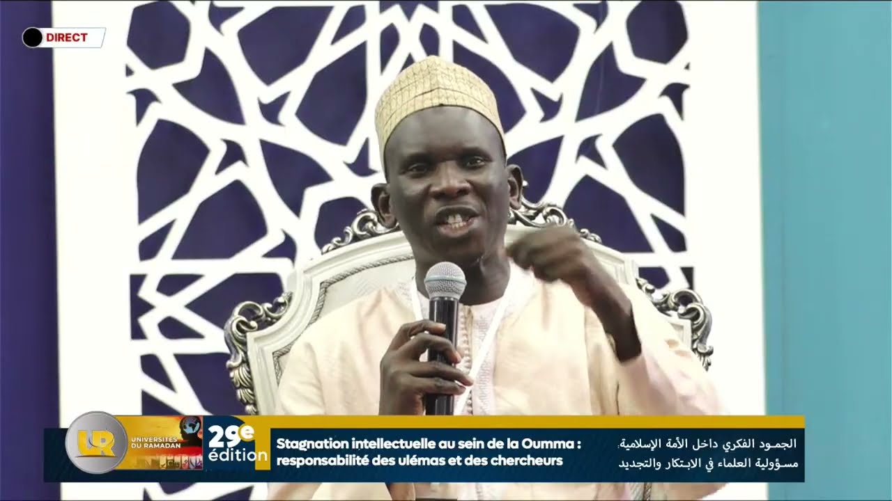 🔴UR 2026 |Exposé de Dr. Abdou MBENGUE sur la Stagnation intellectuelle au sein de la Umma...