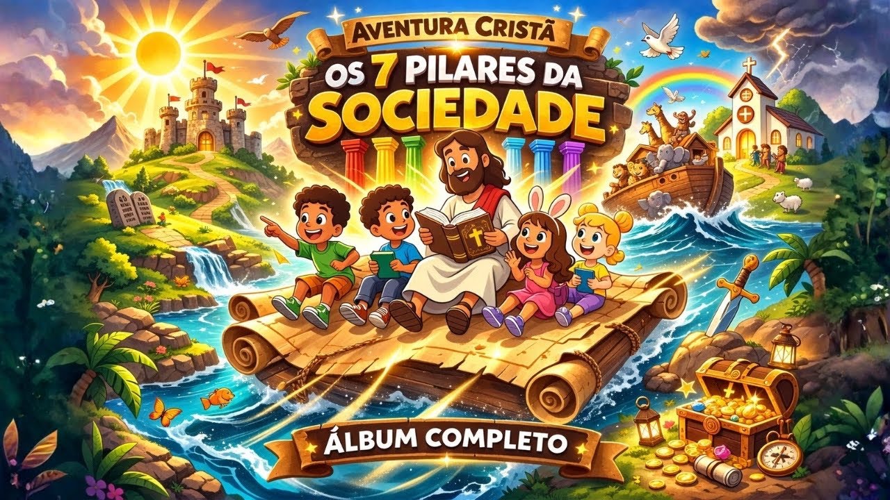 Os 7 pilares da Sociedade I Album Completo I +29Minutos I Encontradamente Kids