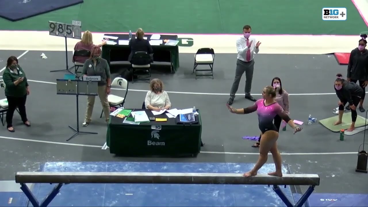 Chloe Bellmore (Michigan State) 2021 Beam