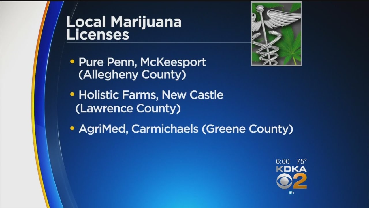3 Medical Cannabis Farms Designated For Southwestern Pa.