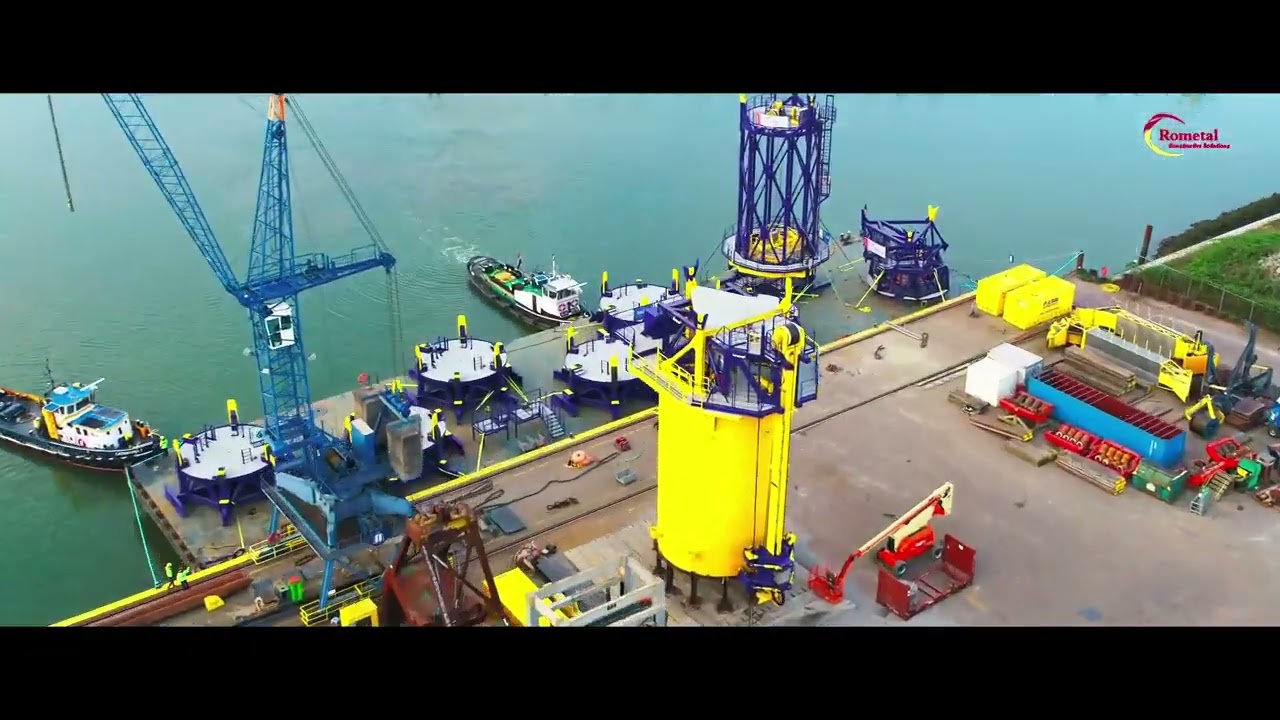 Thor Wind Farm supplied by Rometal