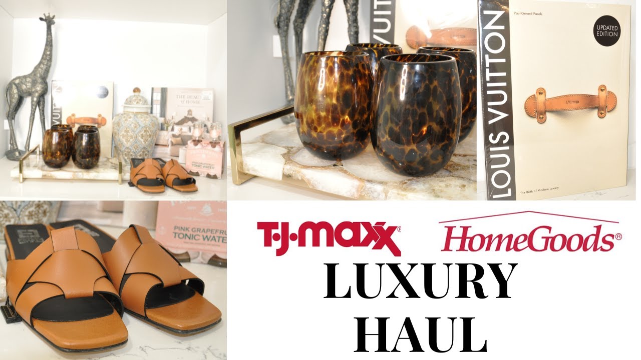 Amazing Homegoods TJMAXX Luxury Home Decor and Fashion Haul