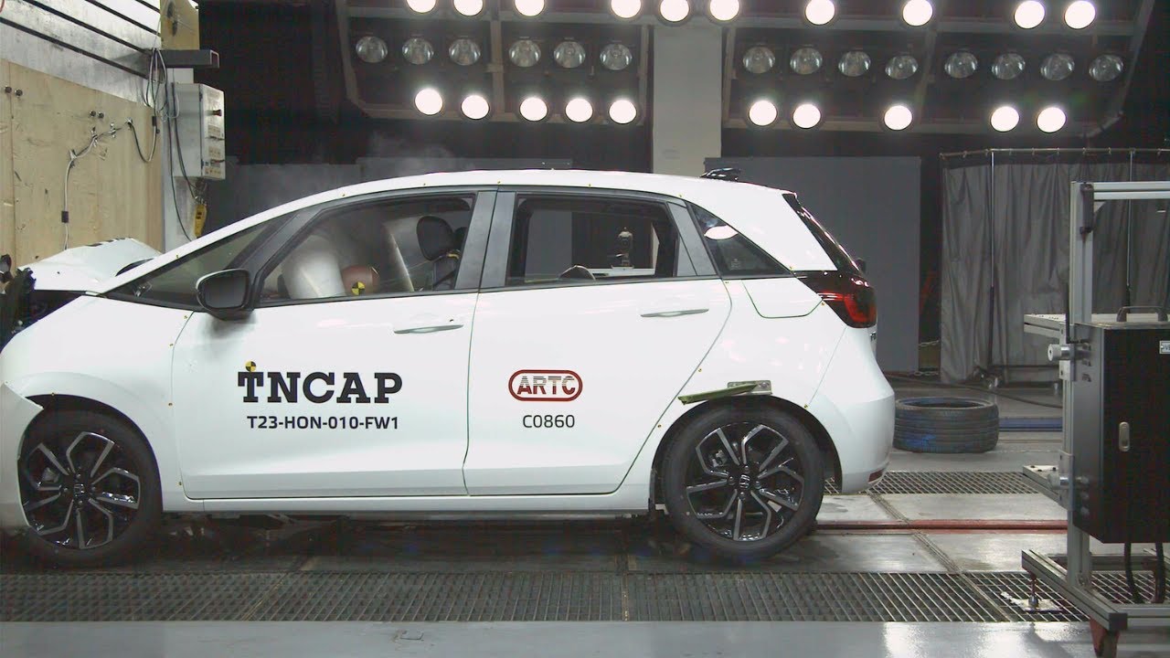 TNCAP Crash & Safety Tests of HONDA FIT 2024