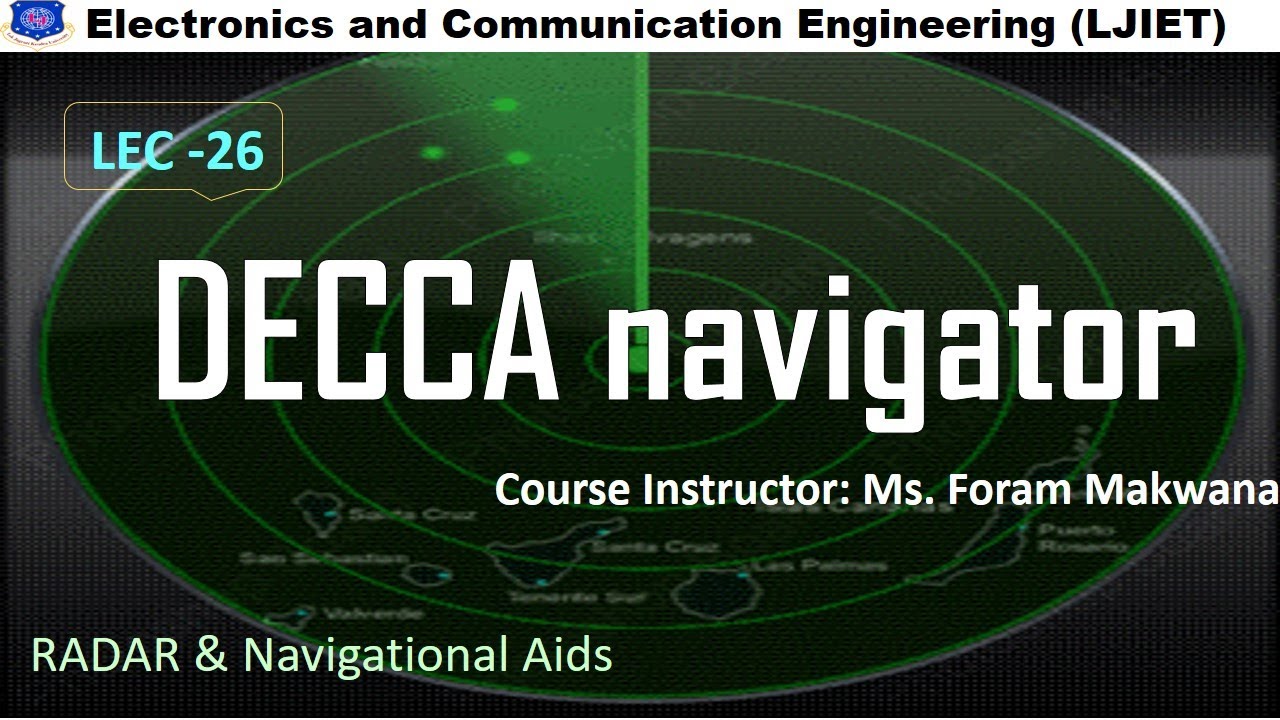 SEM 8 EC RNA SESSION 26 LORAN C, DECCA navigator